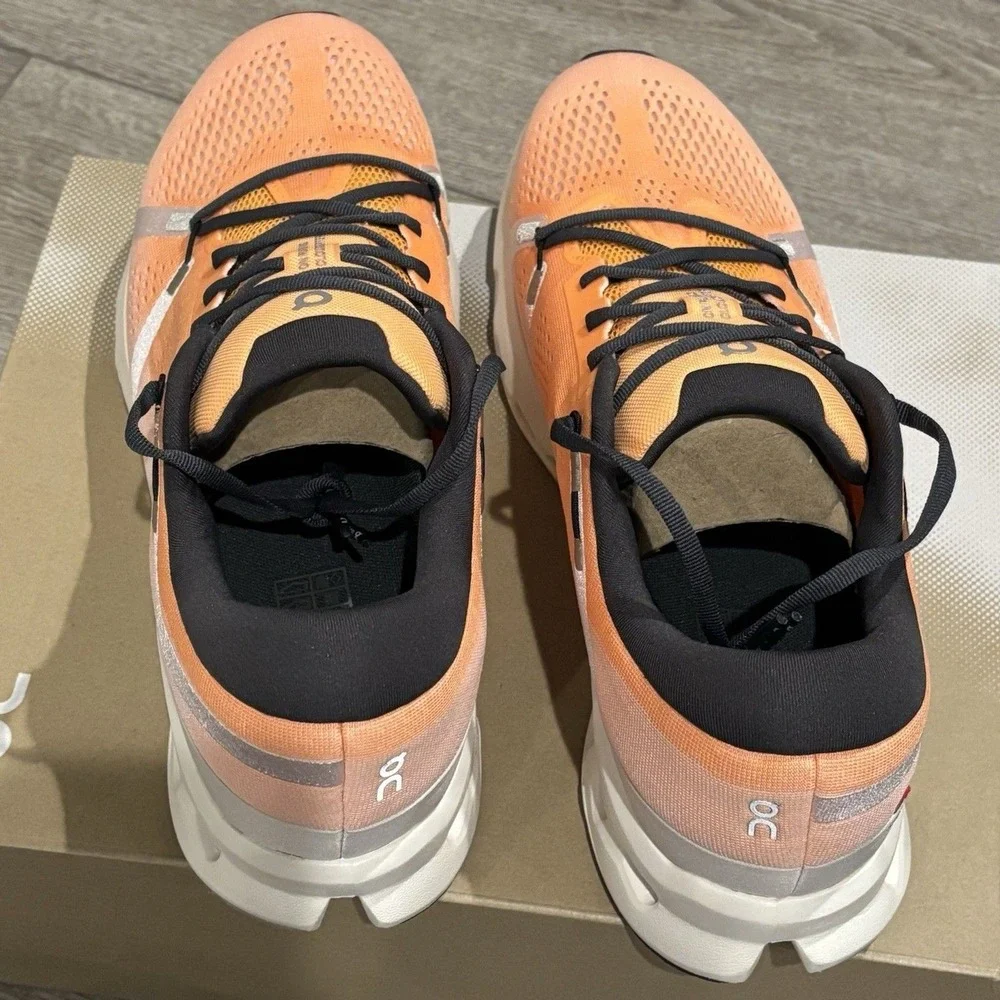 On Cloud Cloudsurfer 2 Tangerine Ivory Men's Size 12.5 Running Athletic Shoes